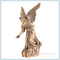 Jardín caliente de la venta del jardín de la vida de la antigüedad Estatua del ángel del bronce